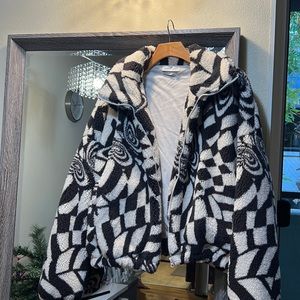 Urban outfitters faux fur jacket